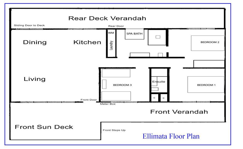 Ellimata Holiday Cottage Halls Gap Exterior photo